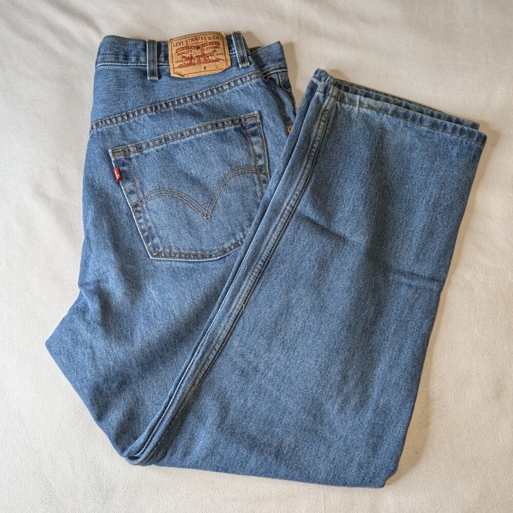Men's Levi's 505 Regular Fit Denim Jeans for Men 38 x 30